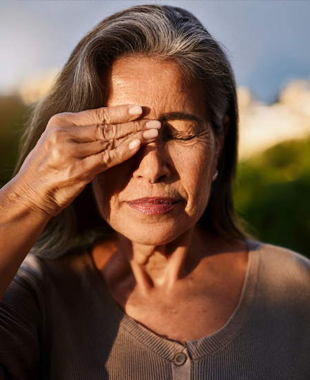 Sensibilidad a luz y resplandor